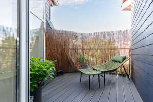 Spot On - Stilvolle Dachgeschosswohnung mit loftartigem Wohngefühl und schöner Terrasse am Mauerpark – Die vollständige Adresse der Immobilie erhältst du vom Anbieter., 10435 Prenzlauer Berg, Berlin – Vorschaubild 3