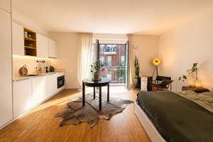 Hochwertige 1 Zimmer Wohnung mit Einbauküche und französischem Balkon- HAVEKANT Oldenburg