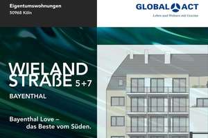 Exklusive DG-Wohnung mit großer Dachterrasse & zusätzlichem Spitzboden! Wielandstraße, WE 6 – Wielandstraße 5, 50968 Bayenthal, Köln – Vorschaubild 2