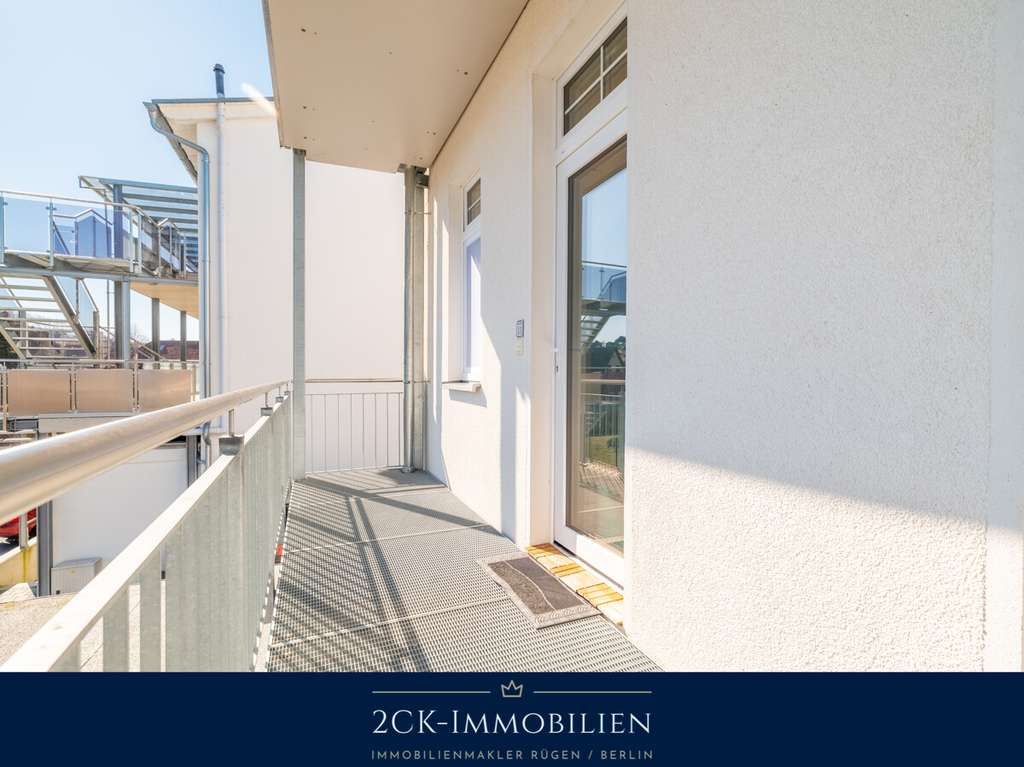 Immobilie in Mönchgut - Ostseebad Mönchgut, Thiessow: Voll möblierte 2-Zimmer-Ferienwohnung in Strandnähe, Stellplatz inkl.! - Bild 3