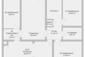 Eigentumswohnung Maisonette 5 Schlafräume, große Wohnküche und 2 Bäder – Die vollständige Adresse der Immobilie erhältst du vom Anbieter., 9126 Gablenz, Chemnitz – Vorschaubild 47