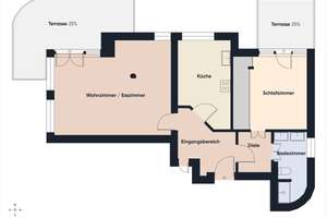 Traumhafte zwei Zimmer Wohnung in ruhiger Stadtlage – Die vollständige Adresse der Immobilie erhältst du vom Anbieter., 80638 Nymphenburg, München – Vorschaubild 29
