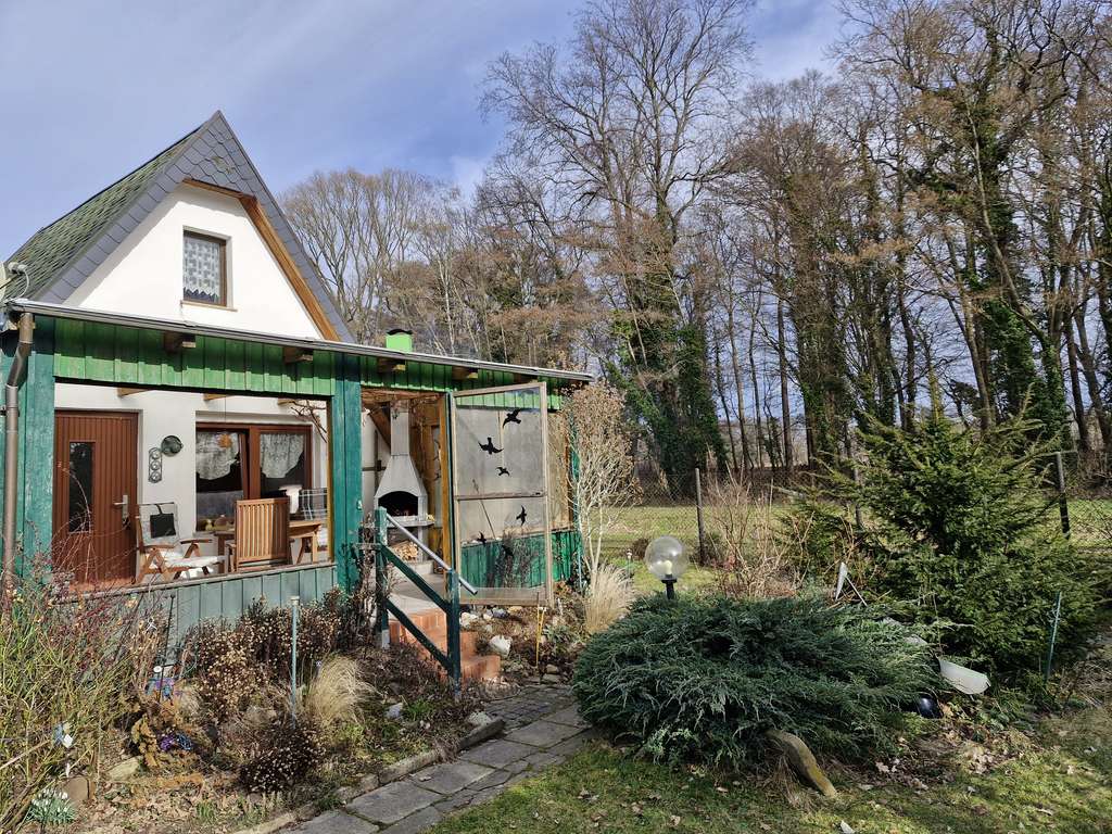 Immobilie in Lohsa - Łaz - Gartengrundstück mit Finnhütte von Privat zu verkaufen - Bild 4