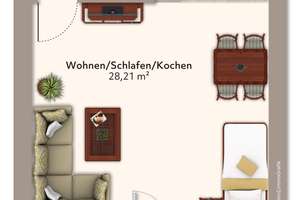 Gemütliche 1-Raum-Wohnung mit Balkon – An der Enckekaserne 11, 39110 Stadtfeld West, Magdeburg – Vorschaubild 7