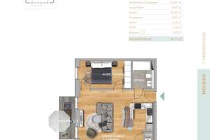 * Stylische 3 Zimmer * 2 Bäder * Parkett * Fußbodenheizung * EBK * TG * Erstbezug 10/26 – Straße der Nationen 82, 9111 Zentrum, Chemnitz – Vorschaubild 17