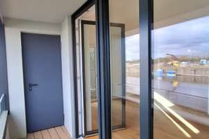 Erstbezug: Hochwertige 2-Zimmer Wohnung mit Balkon und Terrasse im Zollhafen – Flößerhof 7, 55120 Neustadt, Mainz – Vorschaubild 9