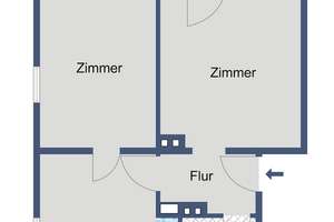 2 Zimmer Erdgeschosswohnung mit Balkon in Lohfelden Vollmarshausen – Hinter den Höfen 48, 34253 Lohfelden – Vorschaubild 5