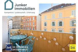 S-West: Charmante 2-Zi.-Wohnung mit Balkon und Aufzug am Feuersee!