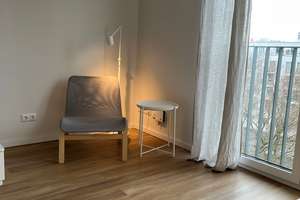Charmante möblierte 1-Zimmer Wohnung im . OG in Hamburg-Barmbek-Nord mit Balkon