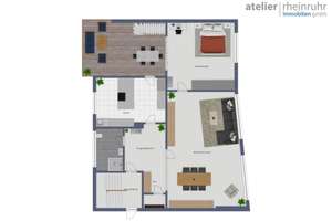 Luxuriöses Wohnen: traumhafte Maisonette-Wohnung über den Dächern von Oberhausen – Die vollständige Adresse der Immobilie erhältst du vom Anbieter., 46045 Dümpten, Oberhausen – Vorschaubild 14