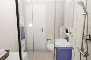 Helle 1-Zimmer Wohnung im 5. OG  - Schwimmbad in der Wohnanlage – Plievierpark 18, 81737 Neuperlach, München – Vorschaubild 18