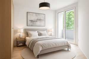 Helle 2-Zimmer-Wohnung mit Südwest-Balkon & Blick ins Grüne – perfekt zum Einziehen oder Vermieten – München – Vorschaubild 6