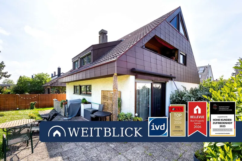 3Rm Multi-generational House – Asperg – garden