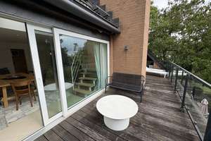Exklusives 185 m² Penthouse-Maisonette in Bestlage, vollmöbliert, Dachterrasse, 2 Bäder, Garage – 40629 Hubbelrath, Düsseldorf – Vorschaubild 34