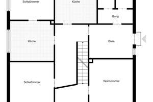 Sanierungsbedürftiges Zweifamilienhaus auf großem Grundstück in Löhne-Menninghüffen – Die vollständige Adresse der Immobilie erhältst du vom Anbieter., 32584 Löhne – Vorschaubild 8