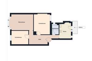 Altbauwohnung mit Balkon in Top Lage – Die vollständige Adresse der Immobilie erhältst du vom Anbieter., 70372 Veielbrunnen, Stuttgart – Vorschaubild 22