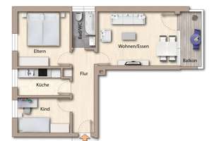 Wohnungspaket 12/42 WE *VERMIETET* PROVISIONSFREI VOM EIGENTÜMER** – Die vollständige Adresse der Immobilie erhältst du vom Anbieter., 81243 Pasing, München – Vorschaubild 11