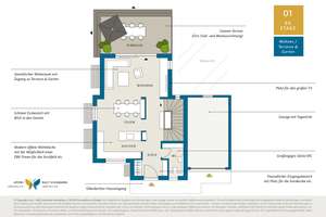 NEUBAU in TOP-Wohnlage // 323 m² WFL+NFL // hochwertige Ausstattung mit BUS-System, Klimaanlage ... – Die vollständige Adresse der Immobilie erhältst du vom Anbieter., 65193 Sonnenberg, Wiesbaden – Vorschaubild 16