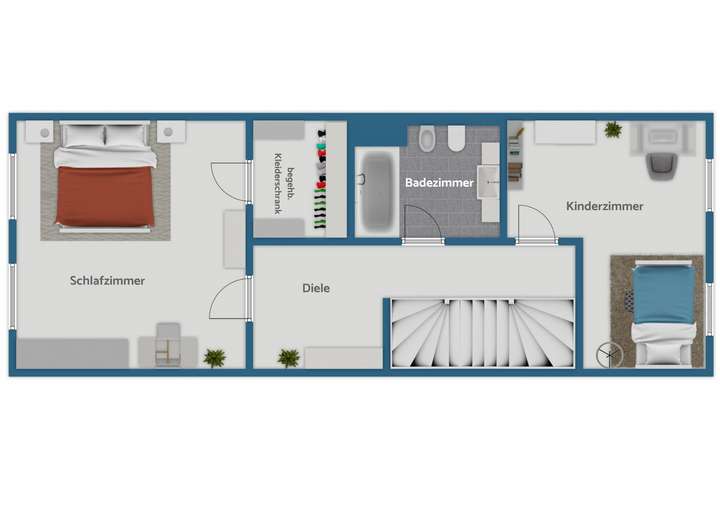 Grundriss 2. Obergeschoss