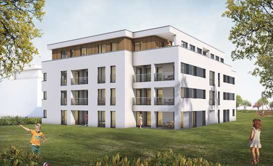 Letzter Bauabschnitt! 2-Zimmer-Wohnung mit Terrasse, Garten und TG-Platz / Neubau - Erstbezug