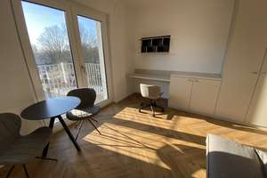 Sonnige & modern möblierte 1-Zimmer Wohnung in Köpenick – Henriette-Lustig-Strasse 21, 12555 Köpenick, Berlin – Vorschaubild 1