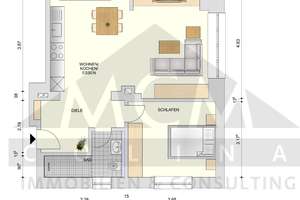 Wunderschöne 2-Zimmerwohnung Nahe Messe- Erbbauzins – 60486 Bockenheim, Frankfurt am Main – Vorschaubild 11