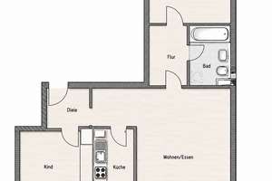 *Provisionsfrei*  Helle, gut geschnittene 3-Zimmer-Wohnung mit Südwestbalkon & Tiefgaragenstellplatz – Fritz-Kohl-Straße 3-5, 55122 Hartenberg-Münchfeld, Mainz – Vorschaubild 41