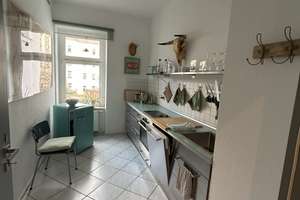 helle, sehr ruhige Altbau-Wohnung in bester Lage (möbliert mit Einbauküche, Wasch- und Spülmaschine) – Flemmingstrasse 4, 4177 Altlindenau, Leipzig – Vorschaubild 8