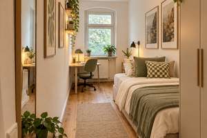 3 Raum Etw mit Balkon- Bezugsfrei und Kernsaniert 5 Minuten vor Mauerpark und Gesundbrunnen