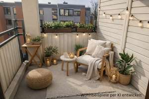 Lichtdurchflutete 1,5-Z. Wohnung mit Balkon, Aufzug & Tiefgaragenstellplatz in ruhiger Wohnanlage – Die vollständige Adresse der Immobilie erhältst du vom Anbieter., 86169 Hammerschmiede, Augsburg – Vorschaubild 2