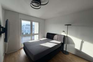 Neubau vollmöbl. 2,5 -Zi Penthouse Whg -Balkon u Dachterrasse in Muc-Aubing, 5 Min. S-Bahn Leienfels – Ilse-Fehling-Str. 8, 81245 Altaubing, München – Vorschaubild 15