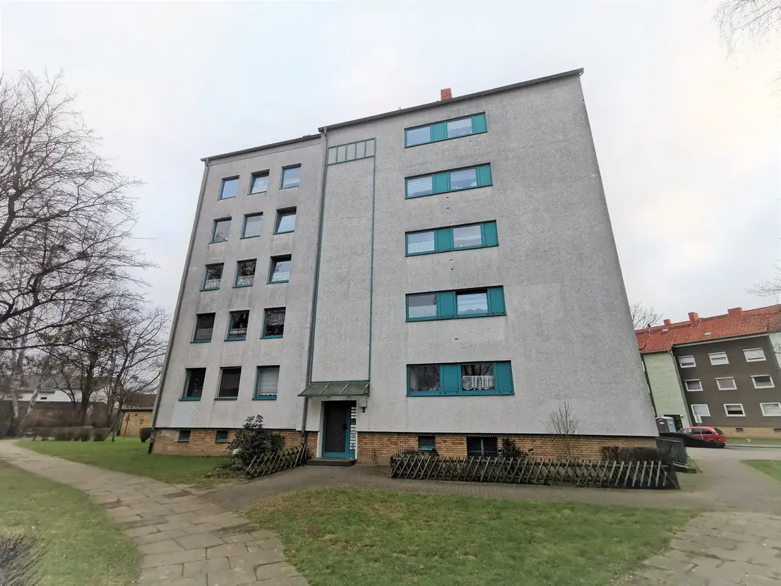 Hausansicht des Mehrfamilienhauses
