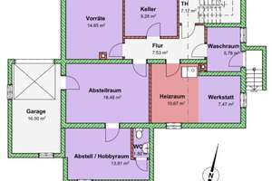 CHARMANT & RUHIG GELEGEN: Zweifamilienhaus mit Garage und schönem Garten in Asselfingen zu verkaufen – Die vollständige Adresse der Immobilie erhältst du vom Anbieter., 89176 Asselfingen – Vorschaubild 47