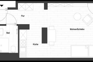 Sanierte 1-Zimmer Wohnung in Flingerns Herzstück (WE 1.05) | mit EBK! – Lindenstraße 95, 40233 Flingern Nord, Düsseldorf – Vorschaubild 2