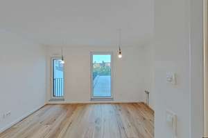 Erstbezug im 4. OG: 2 Zimmer mit 49 m² privater Dachterrasse, Küche inklusive – Heilbronner str. 6, 60327 Gutleutviertel, Frankfurt am Main – Vorschaubild 3