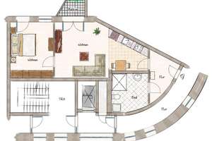 Neuwertige Zweizimmerapartments in zentraler Wohnlage von Oldenburg-Kreyenbrück – Die vollständige Adresse der Immobilie erhältst du vom Anbieter., 26133 Kreyenbrück, Oldenburg (Oldenburg) – Vorschaubild 13