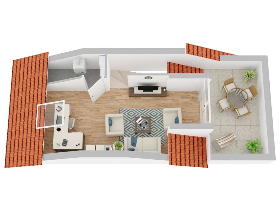 Wohn/-Esszimmer