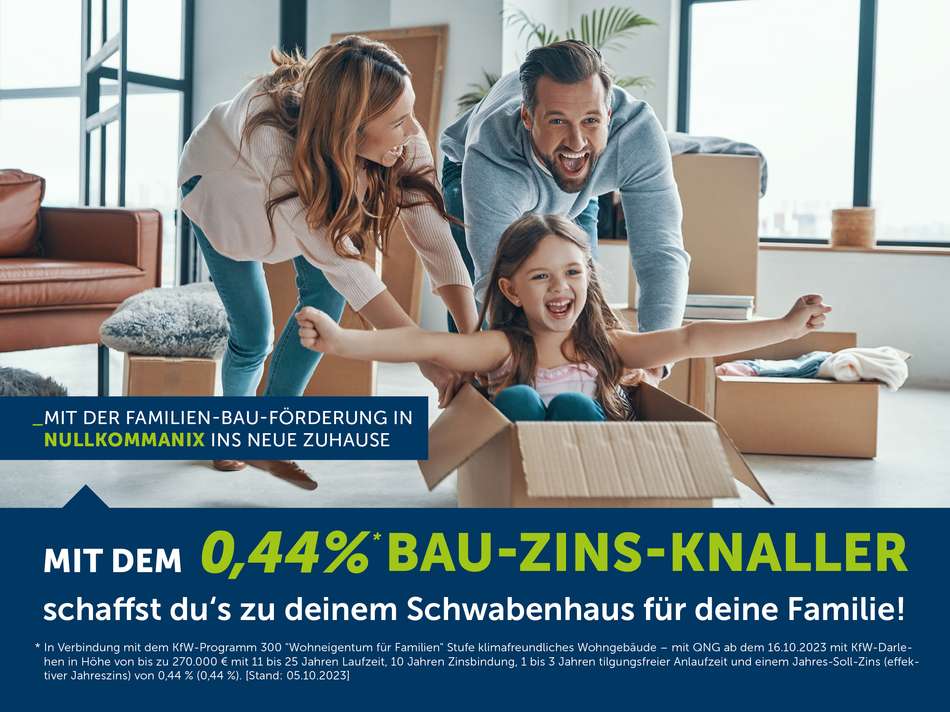 Der Bau-Zins-Knaller!