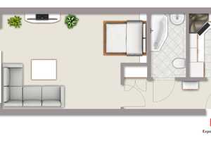 Gemütliche 1-Zimmer-Wohnung mit Balkon & Tiefgaragenstellplatz – Mainz – Vorschaubild 15