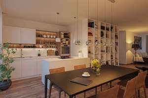 ** Erstbezug - 2 Zimmer in der Penthouse-Etage mit Top Einbauküche, Tageslichtbad & Dachterrasse ** – Kohlenstraße 29, 4107 Zentrum-Südost, Leipzig – Vorschaubild 3