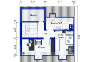 6-Zimmer-Doppelhaushälfte mit Garage in zentraler Lage – Die vollständige Adresse der Immobilie erhältst du vom Anbieter., 89079 Wiblingen, Ulm – Vorschaubild 10