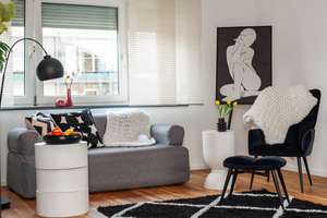 MITTENDRIN - PROVISIONSFREIE luxuriöse 2-Zimmer-Wohnung mit Balkon im Herzen von Stuttgart-Mitte – Die vollständige Adresse der Immobilie erhältst du vom Anbieter., 70174 Neue Vorstadt, Stuttgart – Vorschaubild 7