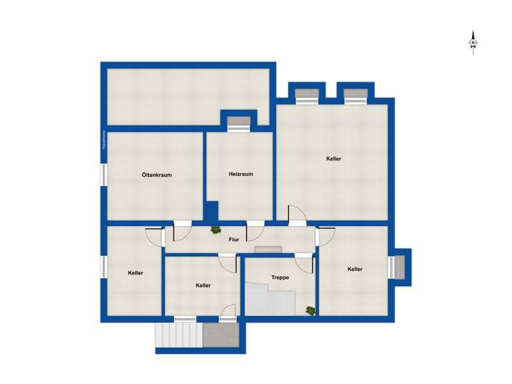Grundriss - Kellergeschoss