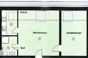 Frisch renovierte 2-Zimmer-Dachgeschosswohnung mit Einbauküche – Die vollständige Adresse der Immobilie erhältst du vom Anbieter., 55127 Marienborn, Mainz – Vorschaubild 9