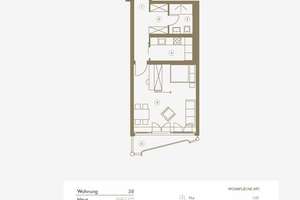 WE Nr. 38: Luft & Licht in einem smarten 1-Zimmer-Appartement im Prinzregenten Quartier – Wagenbauerstraße 2, 81677 Parkstadt, München – Vorschaubild 7