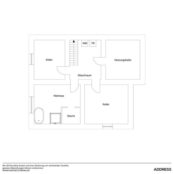 Grundriss Keller