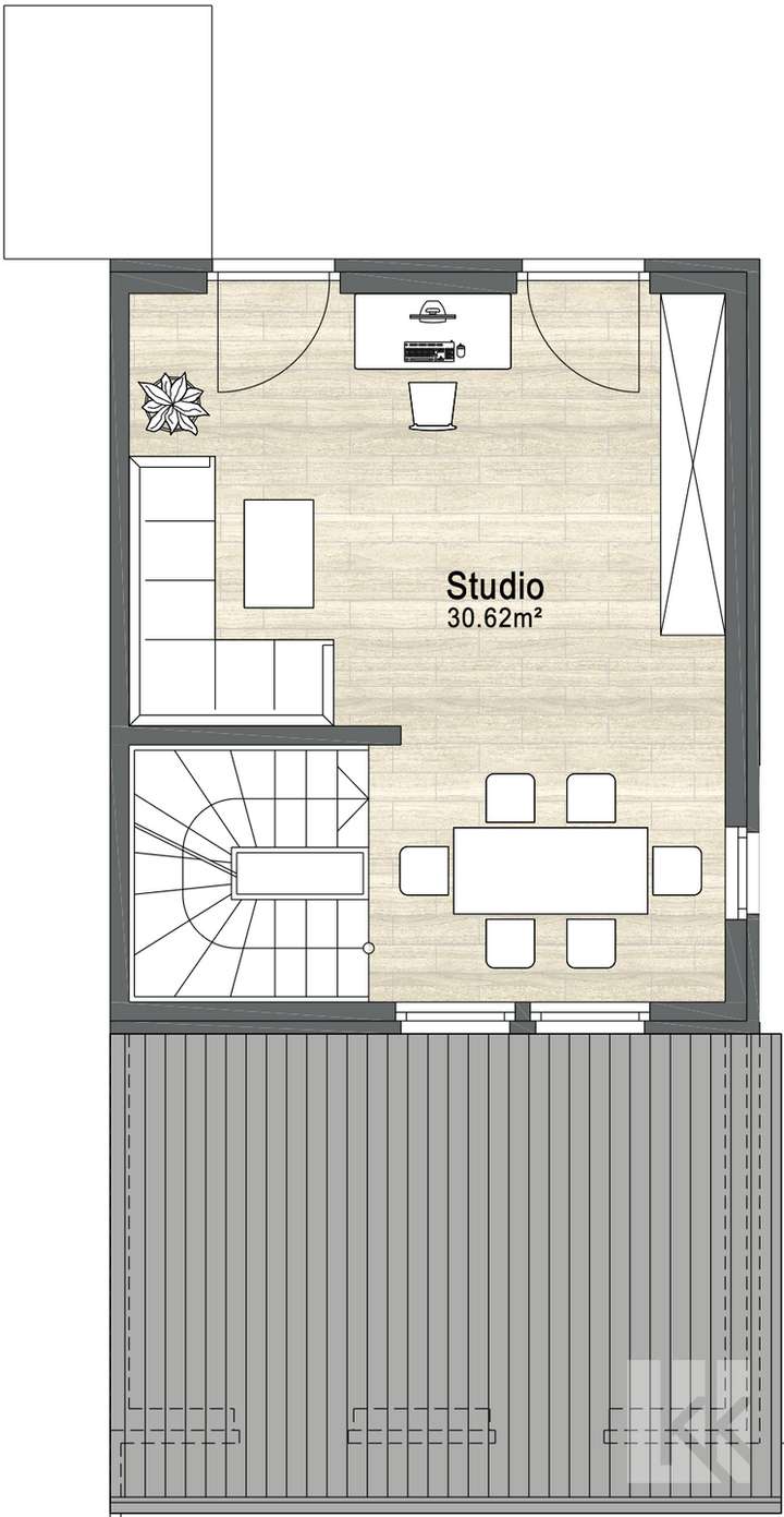 Grundriss Dachgeschoss