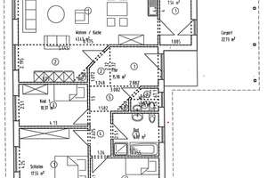 Schönes Bungalow mit vier Zimmern und Einbauküche in Großenmeer, Ovelgönne – Die vollständige Adresse der Immobilie erhältst du vom Anbieter., 26939 Ovelgönne – Vorschaubild 3