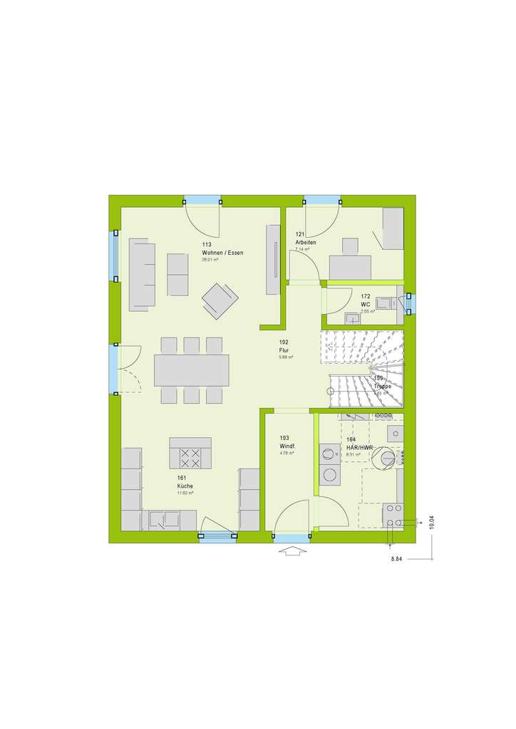Immobilie in Bad Belzig - Traumhaft Wohnen in Bad Belzig !! Familienzeit genießen mit Ihrem neuen Massa Haus - Bild 3
