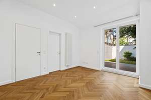 Zeitlose Architektur, exklusives Ambiente: topsanierte Gartenwohnung, 211 m², 3 Bäder, Terrasse – Die vollständige Adresse der Immobilie erhältst du vom Anbieter., 40476 Derendorf, Düsseldorf – Vorschaubild 13